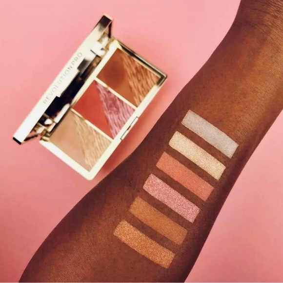Revolution Pro ~ Blush, Contour, & Bronzer Palette | Tan, Pink, Brown - Picture 5 of 11